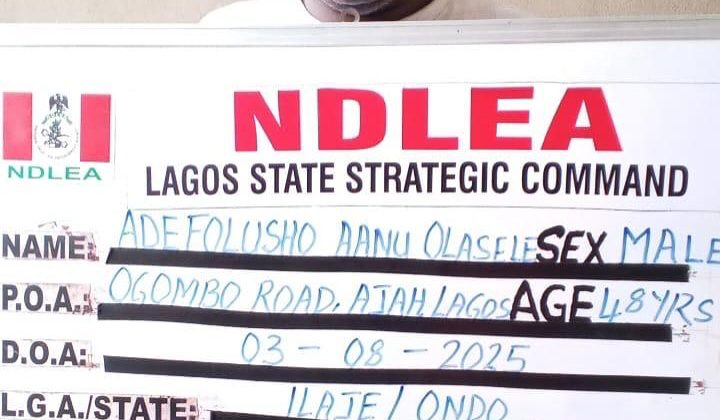 NDLEA arrest prophet for drug scandal